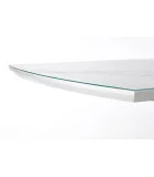 BLANCO FOLDING TABLE, TABLE TOP - WHITE MARMUR, LEGS - WHITE order